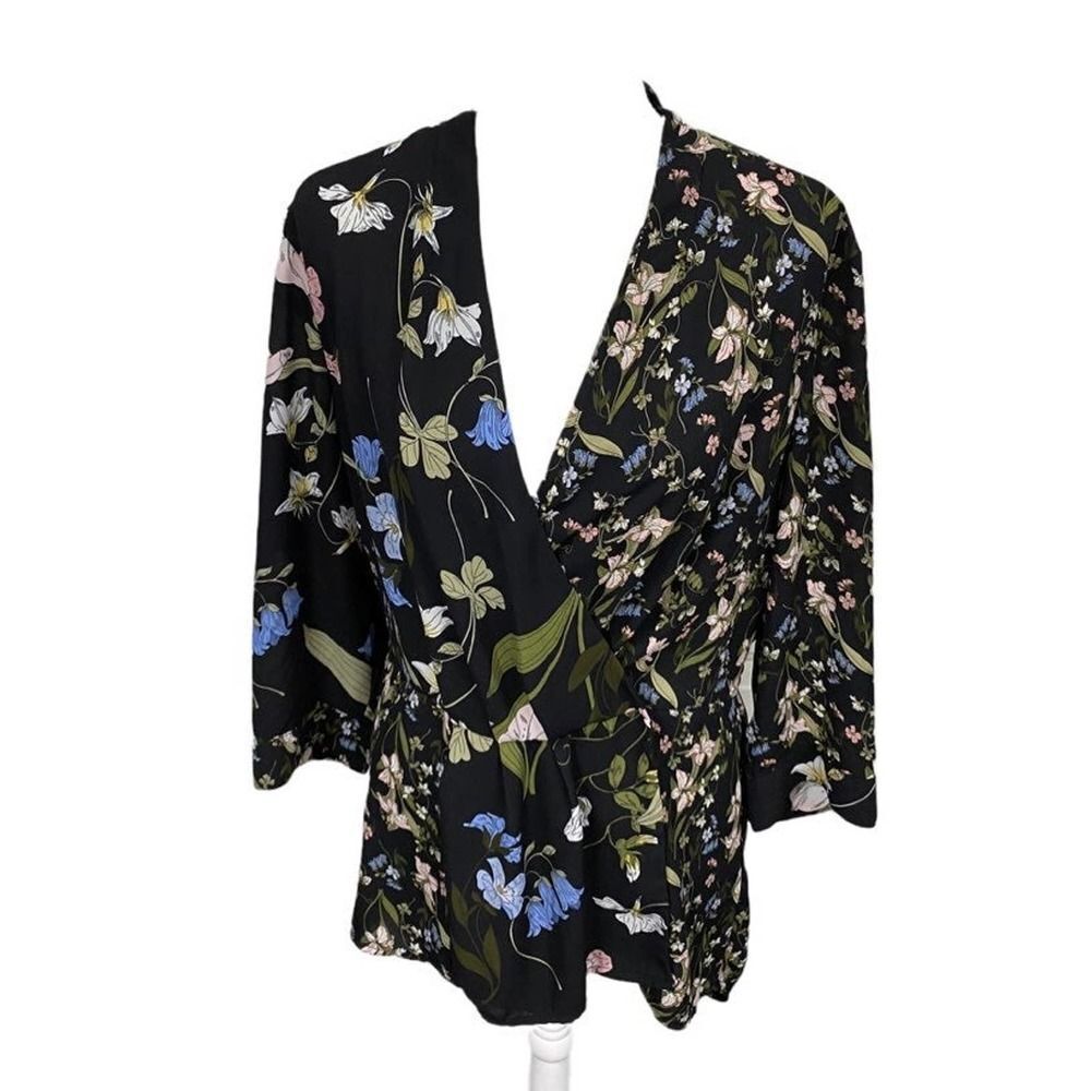7th Avenue Design Studio V Neck Tunic Top